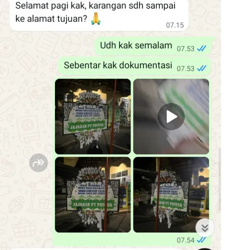 Pengiriman Papan Bunga Selamat Borokulon Banyuurip