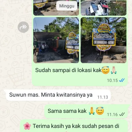 Pengiriman Papan Bunga Duka Borokulon Banyuurip