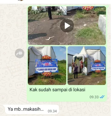 Pengiriman Karangan Bunga Borokulon Banyuurip