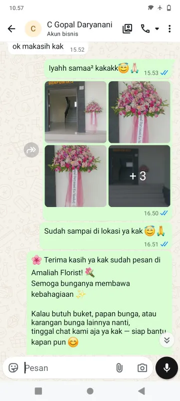 Pengiriman Karangan Bunga Borokulon Banyuurip