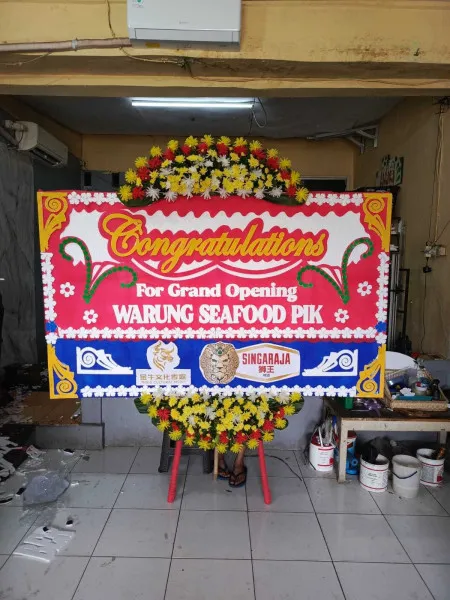 Papan Bunga Ucapan Selamat Borokulon Banyuurip